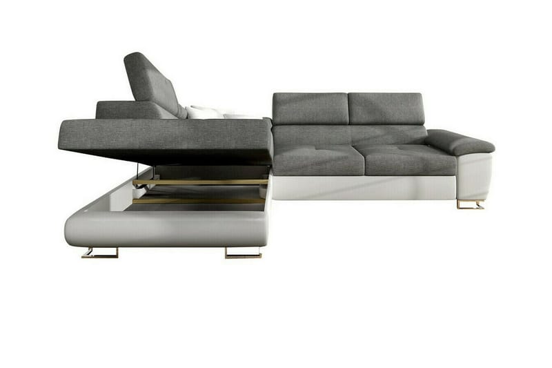 Reginia 3-seters Hjørnesovesofa - Lysegrå - Møbler - Sofaer - Sovesofaer