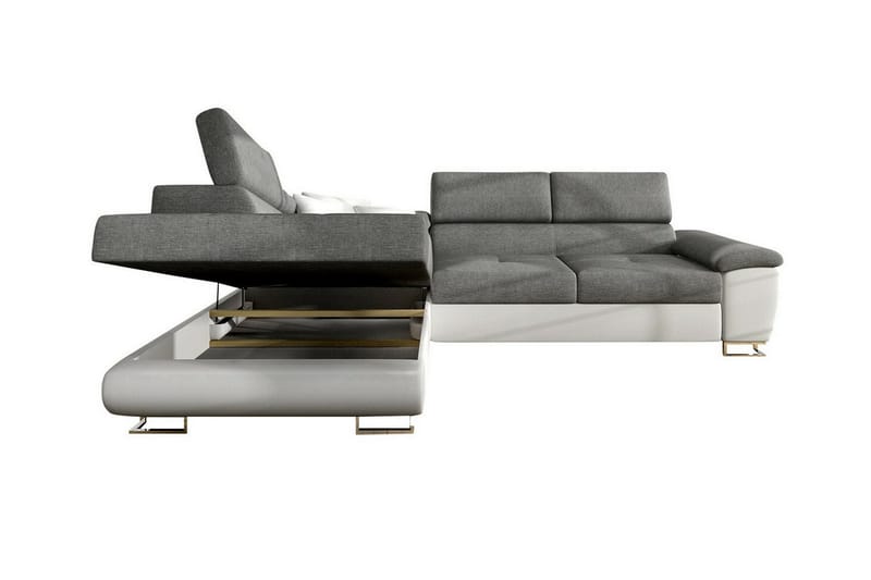 Reginia 3-seters Hjørnesovesofa - Mørkeblå - Møbler - Sofaer - Sovesofaer