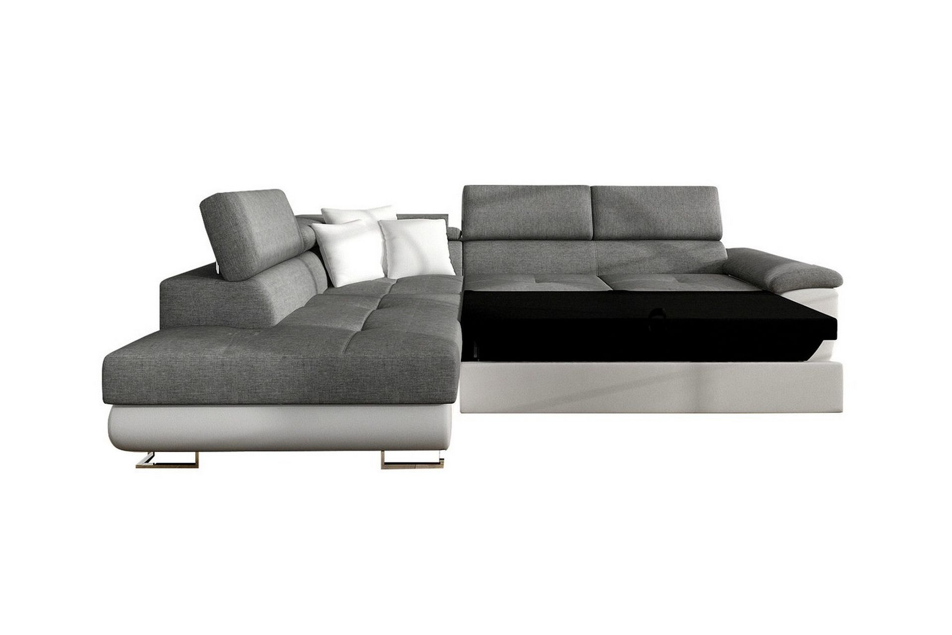Reginia 3-seters Hjørnesovesofa - Mørkegrønn - Møbler - Sofaer - Sovesofaer