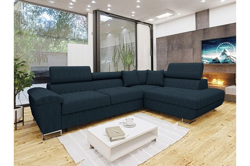 Reginia 3-seters Hjørnesovesofa - Møbler - Sofaer - Sovesofaer
