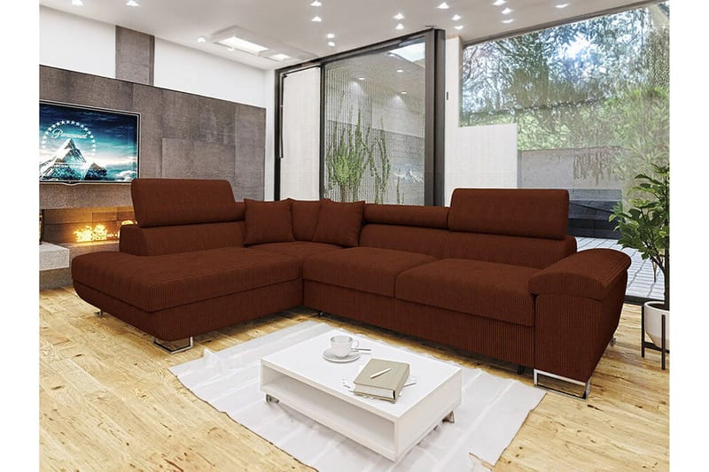 Reginia 3-seters Hjørnesovesofa - Møbler - Sofaer - Sovesofaer