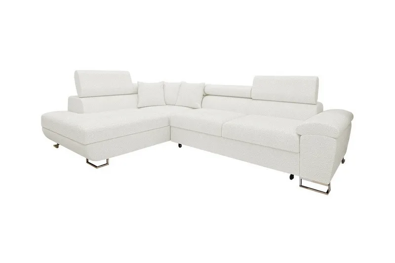 Reginia 3-sits Hörnbäddsoffa NO_BRAND White, undefined