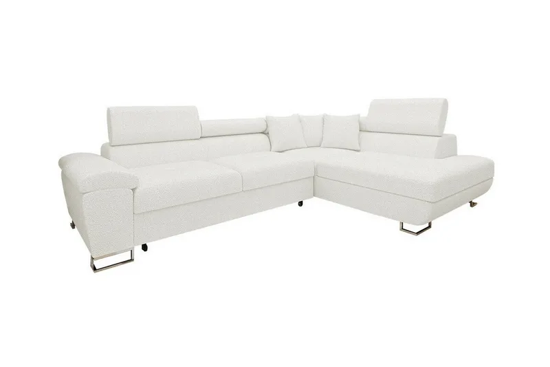 Reginia 3-sits Hörnbäddsoffa NO_BRAND White, undefined