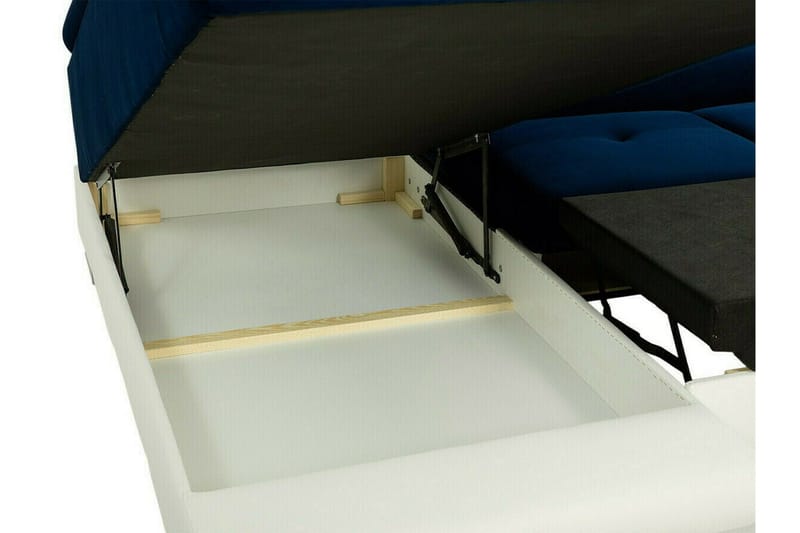 Reginia 3-sits Hörnbäddsoffa White - Møbler - Sofaer - Sovesofaer