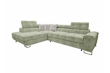 Reginia 4-seters Hjørnesovesofa - Lysegrønn - Møbler - Sofaer - Sovesofaer