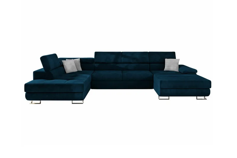 Reginia 4-sits Hörnbäddsoffa 375 cm NO_BRAND Dark blue, undefined