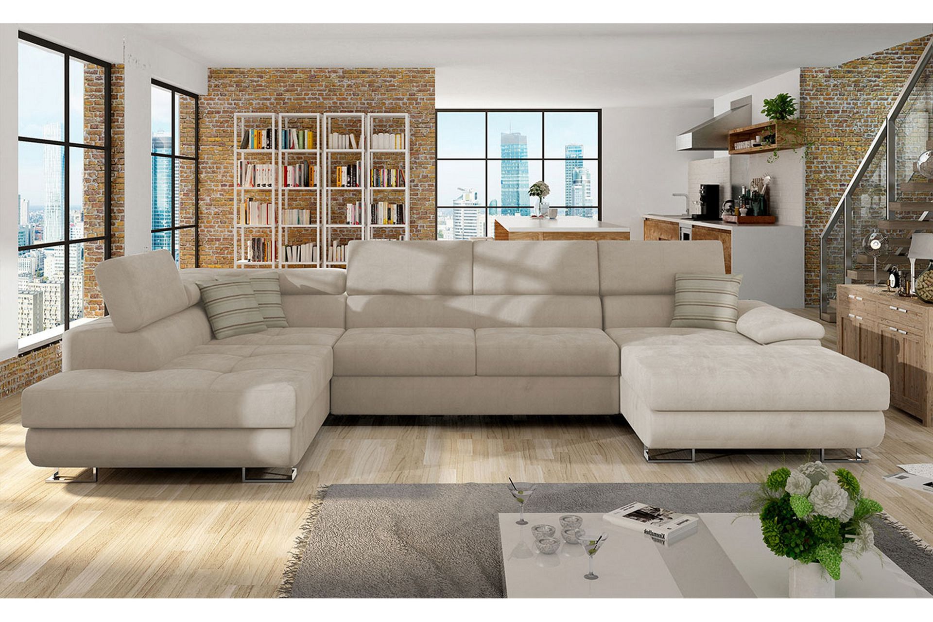 Reginia Hjørnesovesofa Venstre - Møbler - Sofaer - Sovesofaer