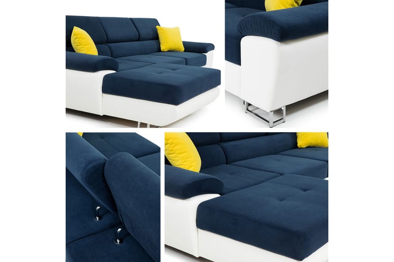 Reginia Mini Sovesofa m. Divan L-formet - Sovesofaer - Sovesofa divan