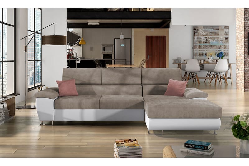 Reginia Mini Sovesofa m. Divan L-formet - Møbler - Sofaer - Sovesofaer