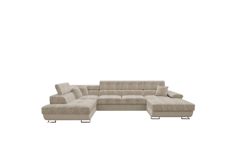 Reginia Sovesofa m. Divan og Sjeselong - Møbler - Sofaer - Sovesofaer