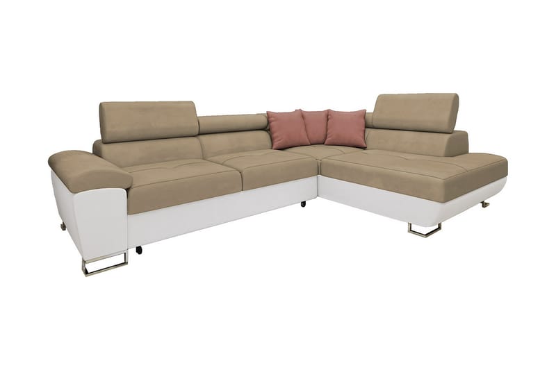 Reginia Sovesofa m. Sjeselong L-formet - Møbler - Sofaer - Sovesofaer