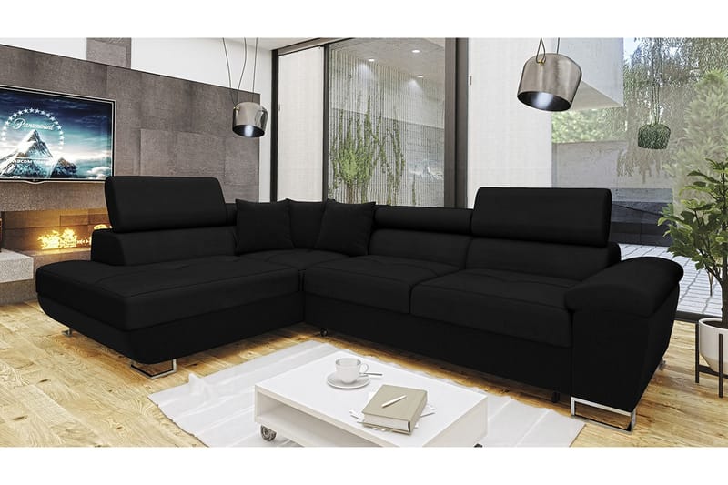 Reginia Sovesofa m. Sjeselong L-formet - Møbler - Sofaer - Sovesofaer