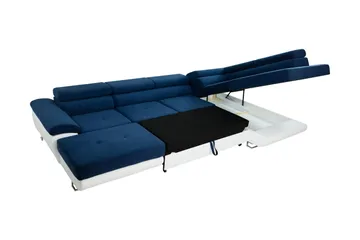 Reginia Sovesofa Med Divan Og Sjeselong 4-Seter - Grønn - Møbler - Sofaer - Sovesofaer