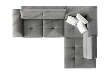 Reginia U-Sovesofa - Hvit / Grå - Møbler - Sofaer - Sovesofaer