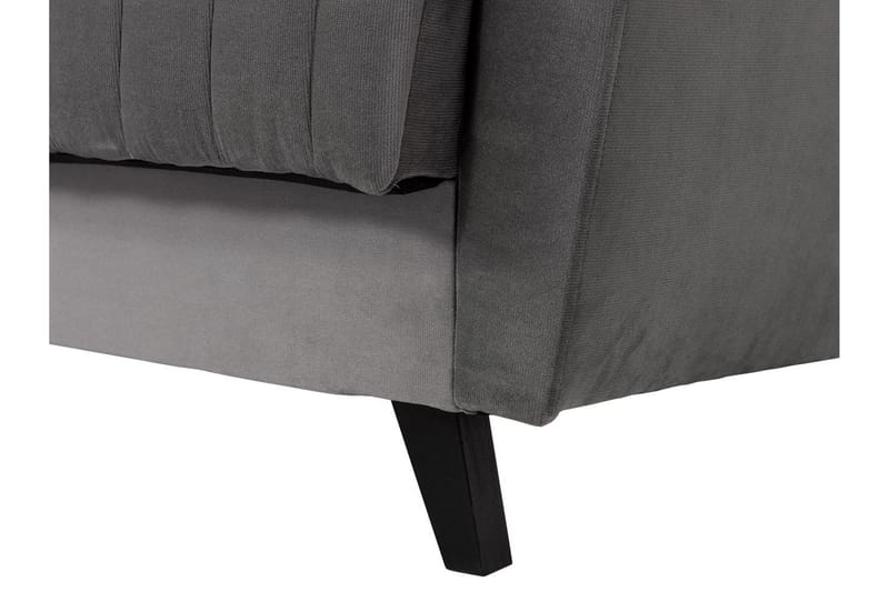 Rigberg Sofa - Grå - Sovesofaer - 4 seters sovesofa - Fløyel sofaer