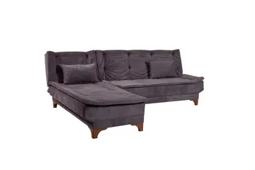 Riversdale Sovesofa med Sjeselong 4-seter - Antrasitt - Møbler - Sofaer - Sovesofaer