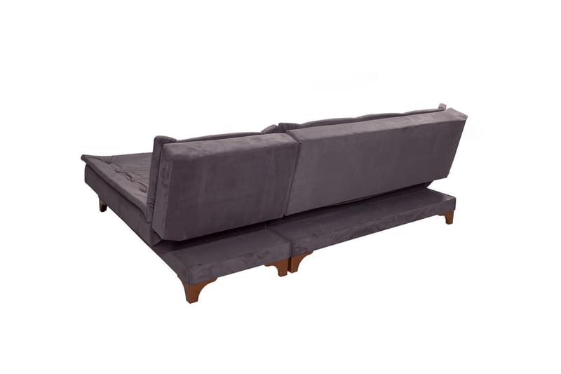 Riversdale Sovesofa med Sjeselong 4-seter - Antrasitt - Møbler - Sofaer - Sovesofaer