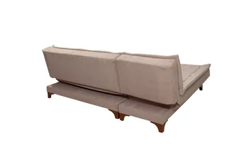 Riversdale Sovesofa med Sjeselong 4-seter - Grå - Møbler - Sofaer - Sovesofaer