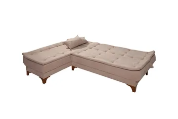 Riversdale Sovesofa med Sjeselong 4-seter - Grå - Møbler - Sofaer - Sovesofaer