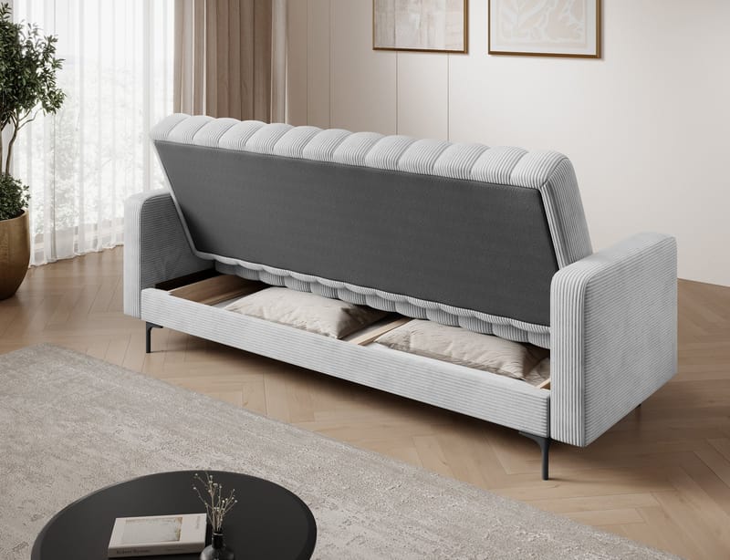 Roneyy 3-seters sovesofa med oppbevaring - Jarell 04 - Møbler - Sofaer - Sovesofaer