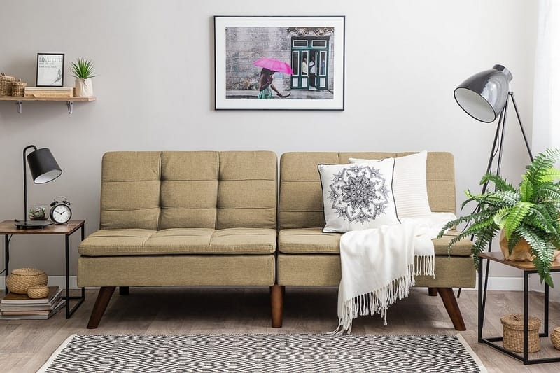 Ronne Sovesofa 180 cm - Brun - Møbler - Sofaer - Sovesofaer