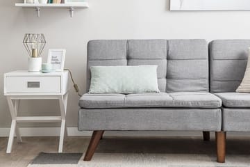 Ronne Sovesofa 180 cm - Grå - Møbler - Sofaer - Sovesofaer