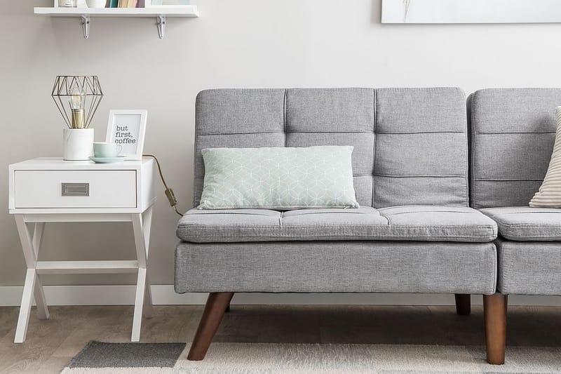 Ronne Sovesofa 180 cm - Grå - Møbler - Sofaer - Sovesofaer