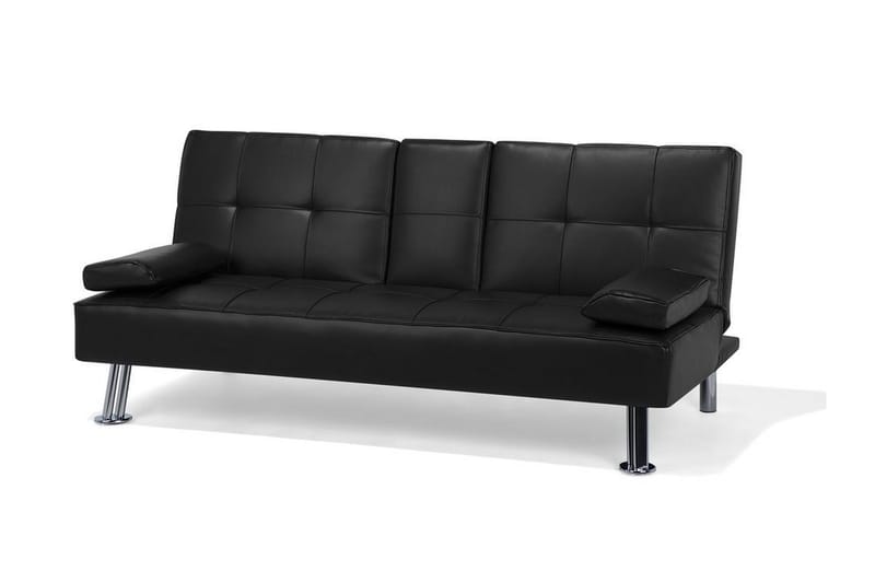Roxen Divansovesofa 168 cm - Svart - Møbler - Sofaer - Sovesofaer