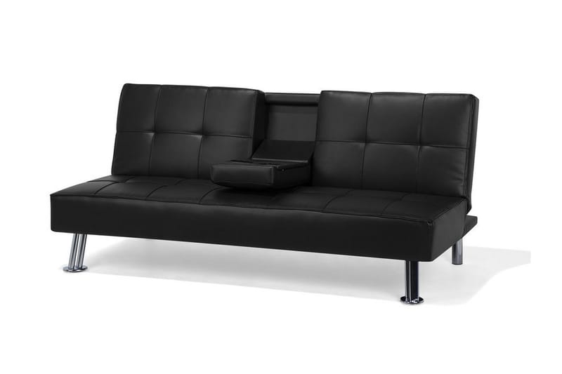 Roxen Divansovesofa 168 cm - Svart - Møbler - Sofaer - Sovesofaer