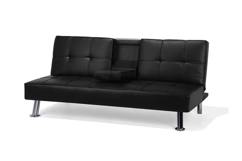 Roxen Divansovesofa 168 cm - Svart - Møbler - Sofaer - Sovesofaer