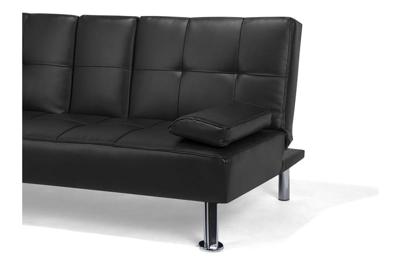 Roxen Divansovesofa 168 cm - Svart - Møbler - Sofaer - Sovesofaer