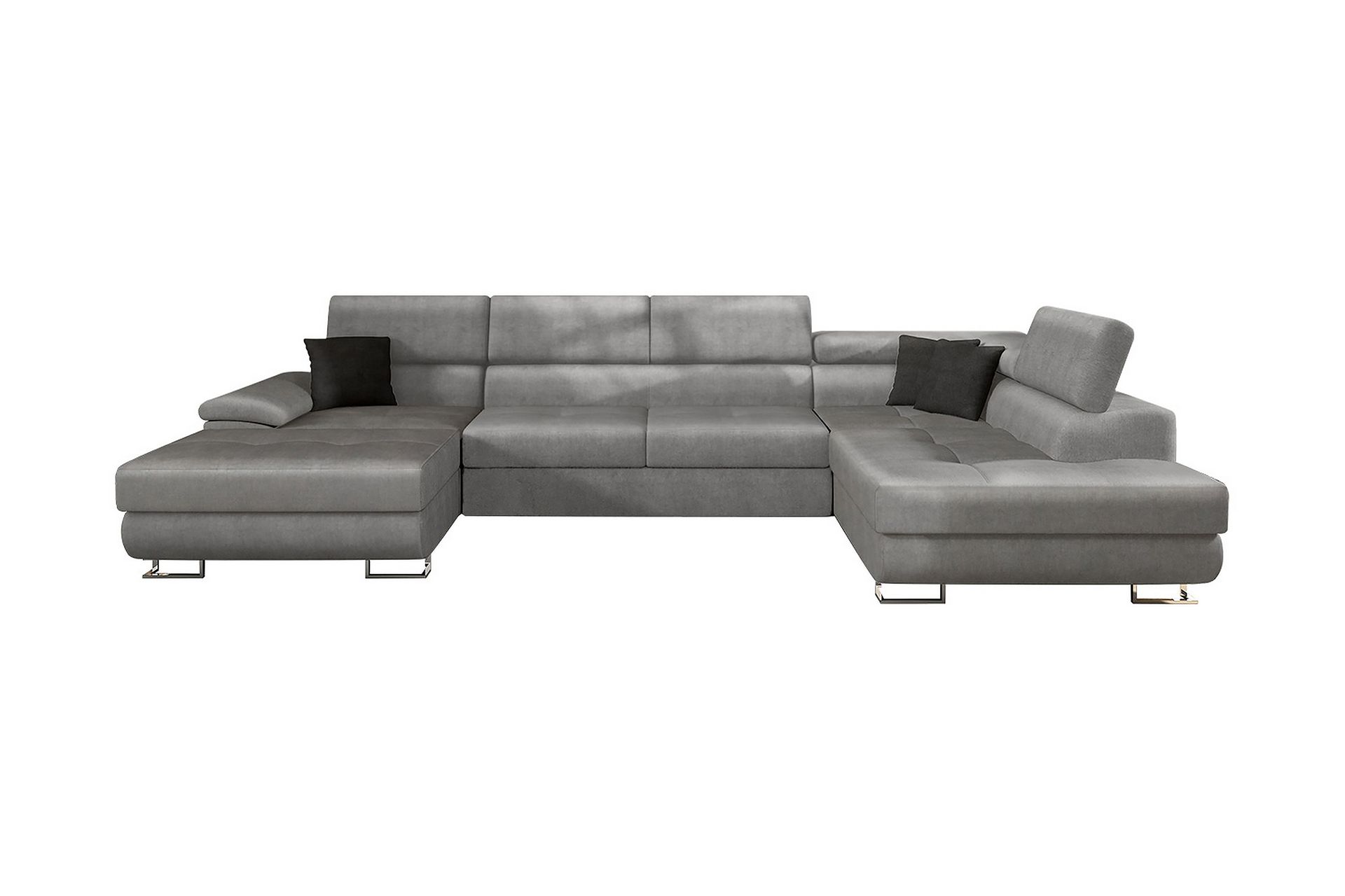 Rycka Hjørnesofa Høyre - Grå - Møbler - Sofaer - Sovesofaer