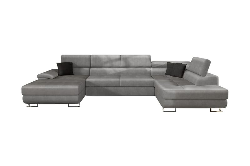 Rycka Hjørnesofa Høyre - Grå - Møbler - Sofaer - Sovesofaer