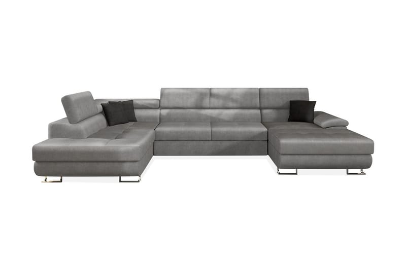 Rycka Hjørnesofa Venstre - Grå - Møbler - Sofaer - Sovesofaer