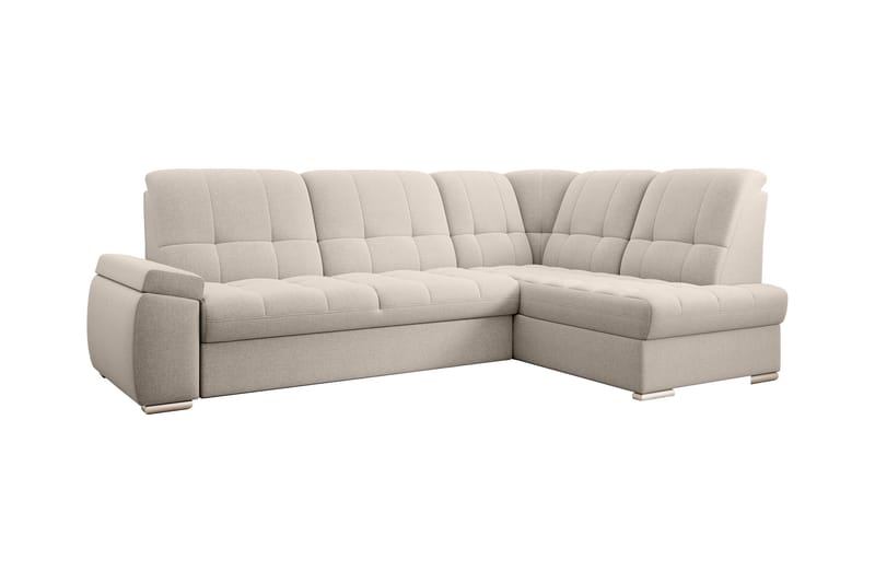 Sajana Sovesofa m. Sjeselong 3-seter - Beige - Møbler - Sofaer - Sovesofaer