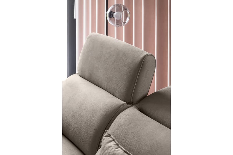 Sajda Sovesofa m. Sjeselong 3-seter - Beige - Sovesofaer