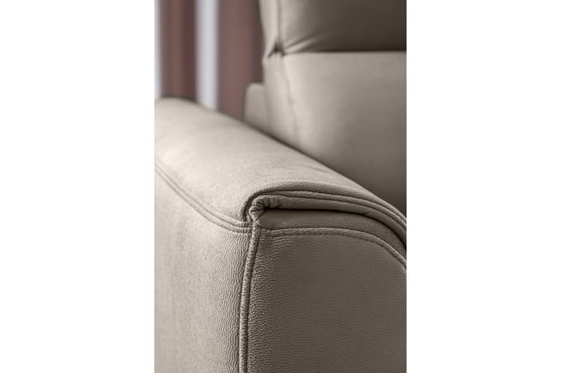 Sajda Sovesofa m. Sjeselong 3-seter - Beige - Møbler - Sofaer - Sovesofaer