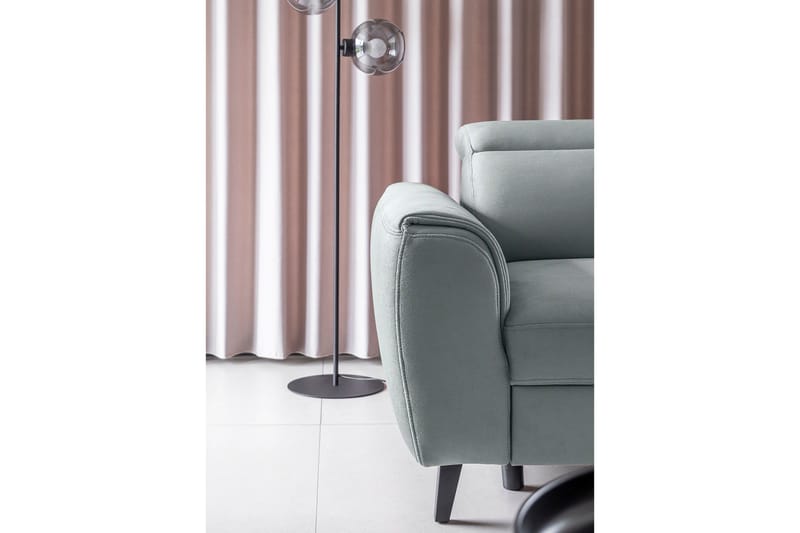 Sajda Sovesofa m. Sjeselong 3-seter - Blå - Møbler - Sofaer - Sovesofaer