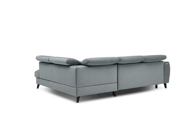 Sajda Sovesofa m. Sjeselong 3-seter - Blå - Møbler - Sofaer - Sovesofaer