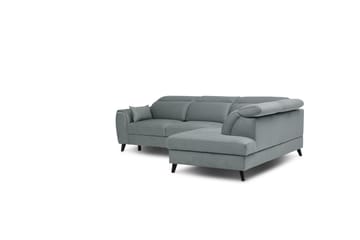 Sajda Sovesofa m. Sjeselong 3-seter - Blå - Møbler - Sofaer - Sovesofaer