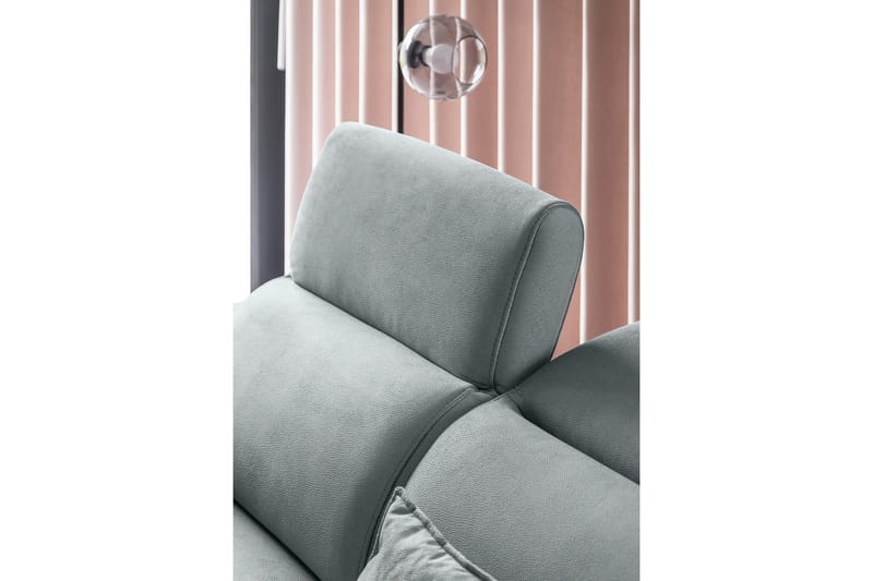 Sajda Sovesofa m. Sjeselong 3-seter - Blå - Møbler - Sofaer - Sovesofaer