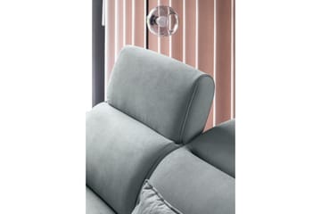 Sajda Sovesofa m. Sjeselong 3-seter - Blå - Møbler - Sofaer - Sovesofaer