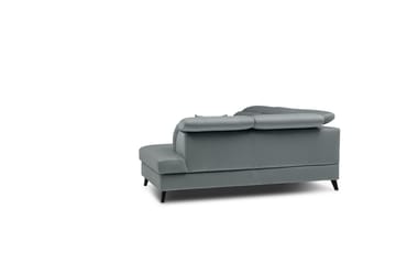 Sajda Sovesofa m. Sjeselong 3-seter - Blå - Møbler - Sofaer - Sovesofaer