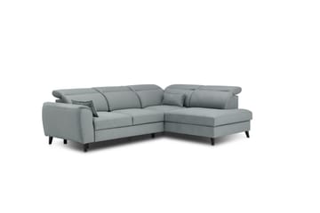 Sajda Sovesofa m. Sjeselong 3-seter - Blå - Møbler - Sofaer - Sovesofaer