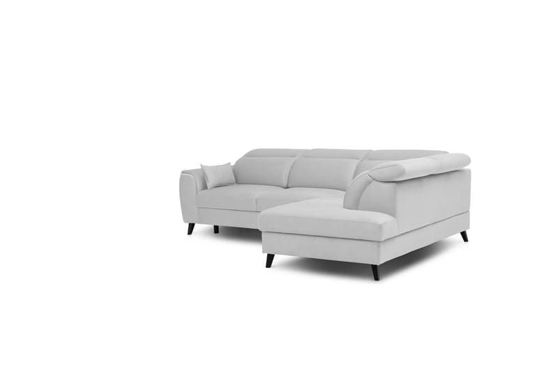 Sajda Sovesofa m. Sjeselong 3-seter - Grå - Møbler - Sofaer - Sovesofaer