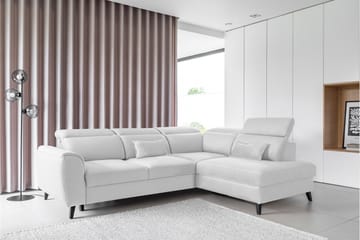 Sajda Sovesofa m. Sjeselong 3-seter - Grå - Møbler - Sofaer - Sovesofaer