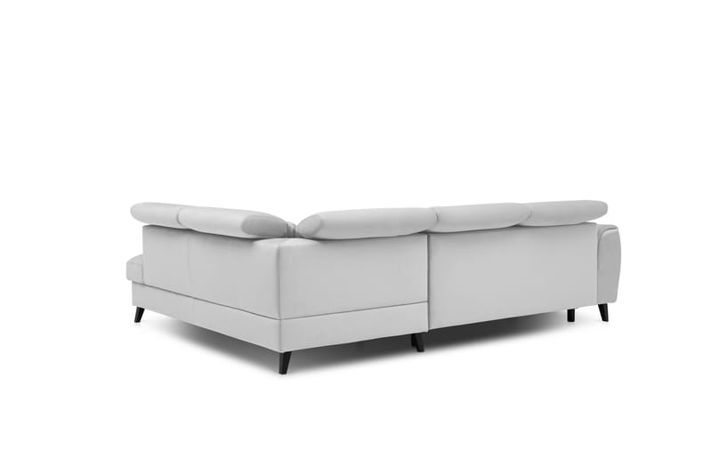 Sajda Sovesofa m. Sjeselong 3-seter - Grå - Møbler - Sofaer - Sovesofaer