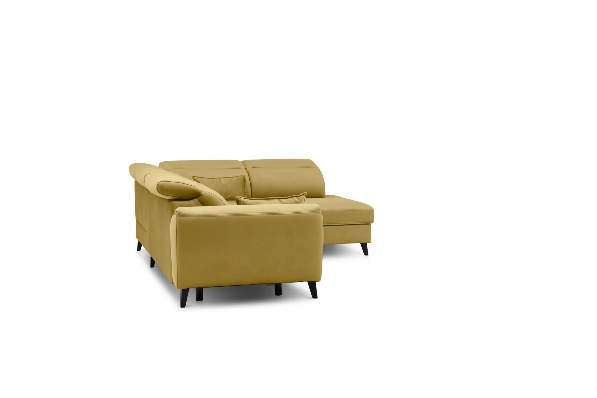 Sajda Sovesofa m. Sjeselong 3-seter - Gul - Møbler - Sofaer - Sovesofaer