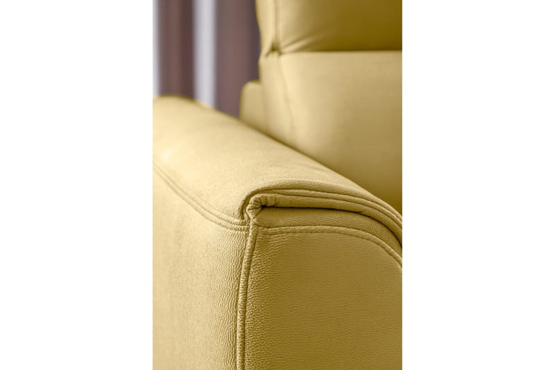 Sajda Sovesofa m. Sjeselong 3-seter - Gul - Møbler - Sofaer - Sovesofaer