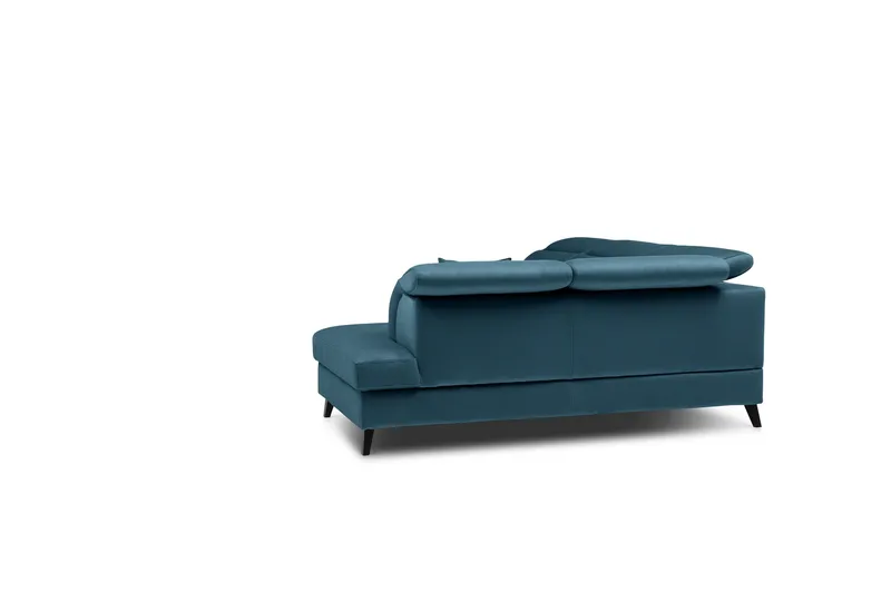 Sajda Sovesofa m. Sjeselong 3-seter - Mørkeblå - Møbler - Sofaer - Sovesofaer